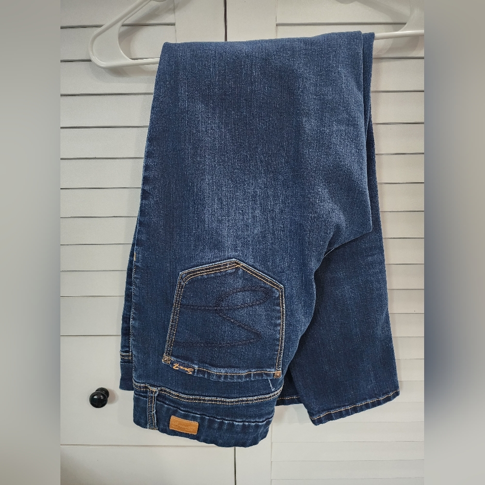 Seven7 Size 14 Tummyless High Rise Skinny Jeans